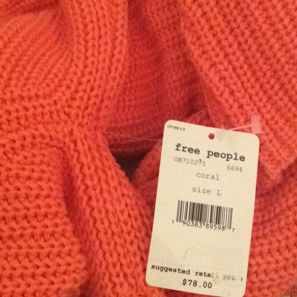 NWT Free People Damsel Pullover Sweater - Picture 5 of 7